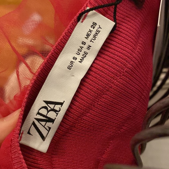 Zara knit camisole with Tule - Picture 7 of 7